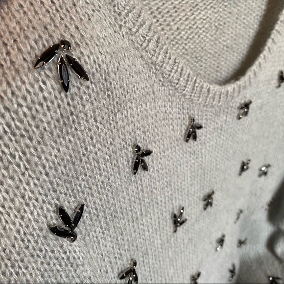 Ann Taylor “Bird Tracks” Boxy Sweater - Picture 4 of 7